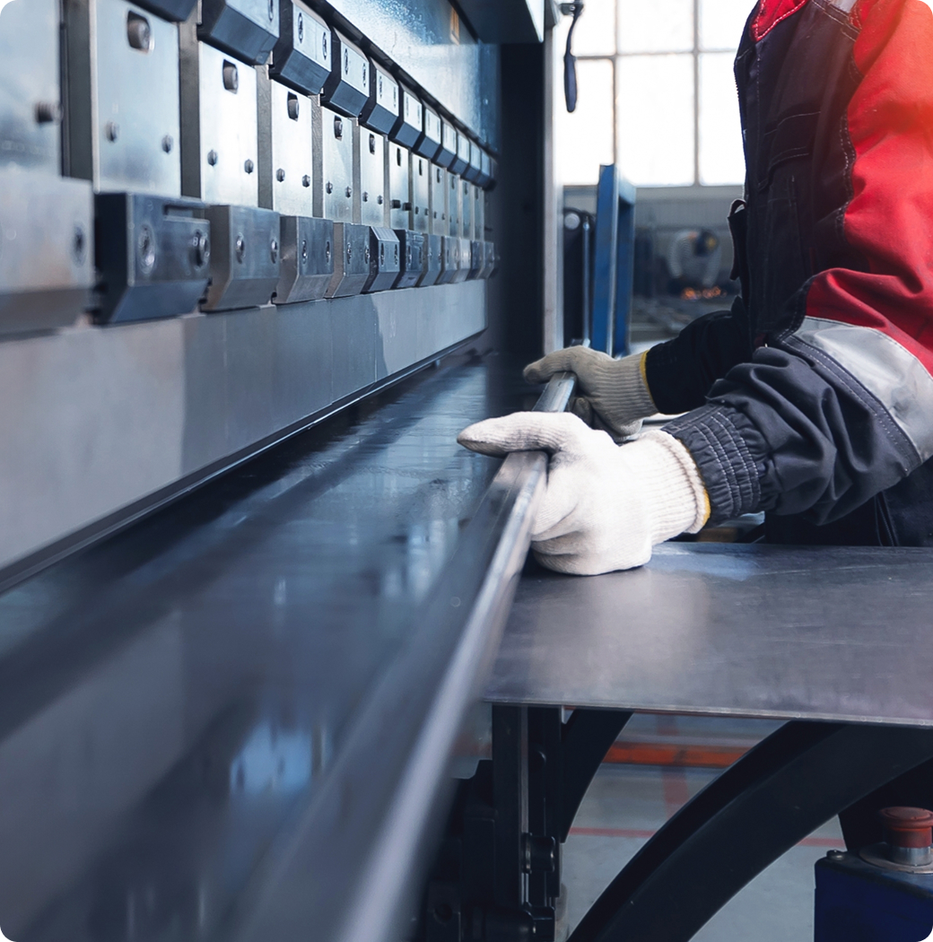Food industry employees working on a production line