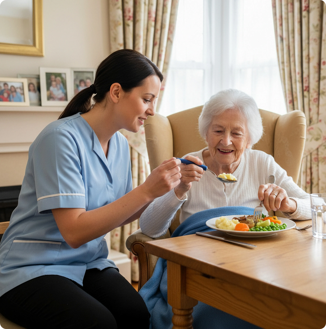 Medical staff providing quality healthcare services