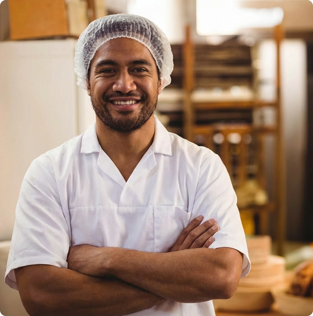 Experienced hospitality professionals at work