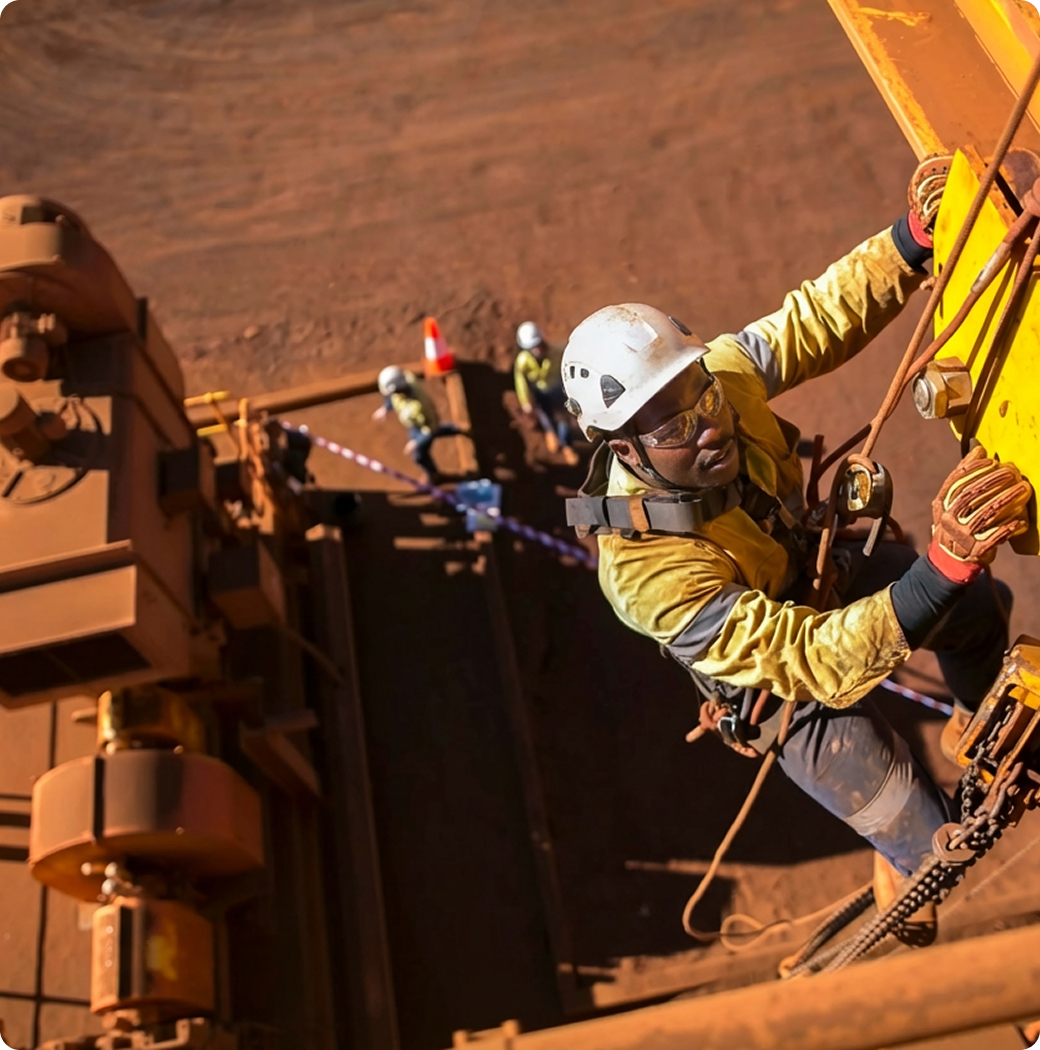 Skilled mining workforce in Australia