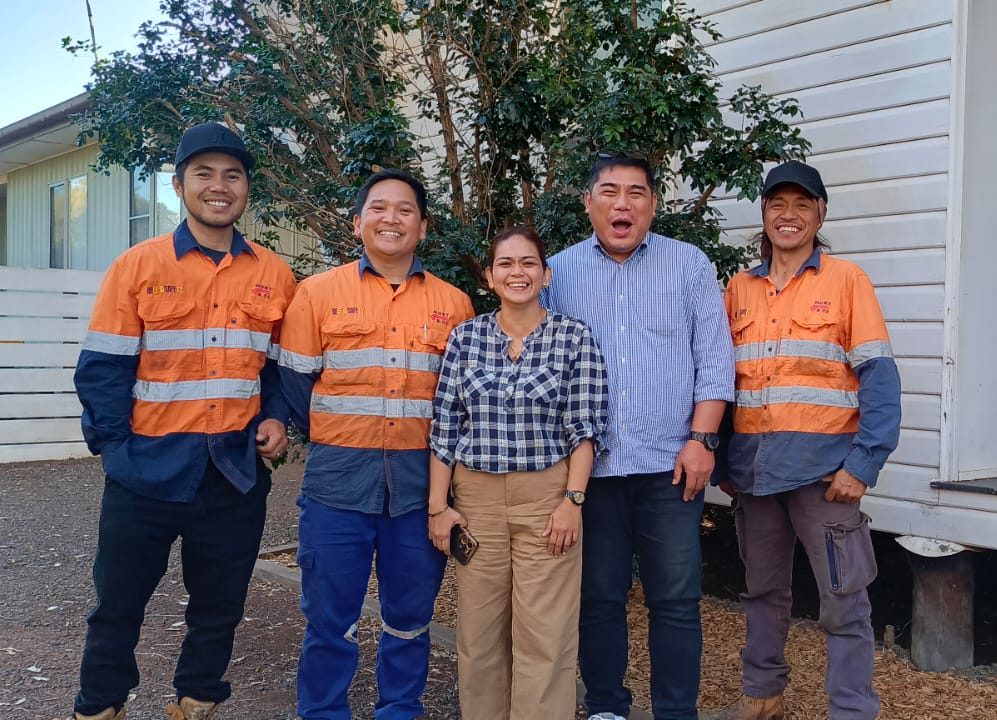Global People Solutions team visiting Mort & Co Dalby facility